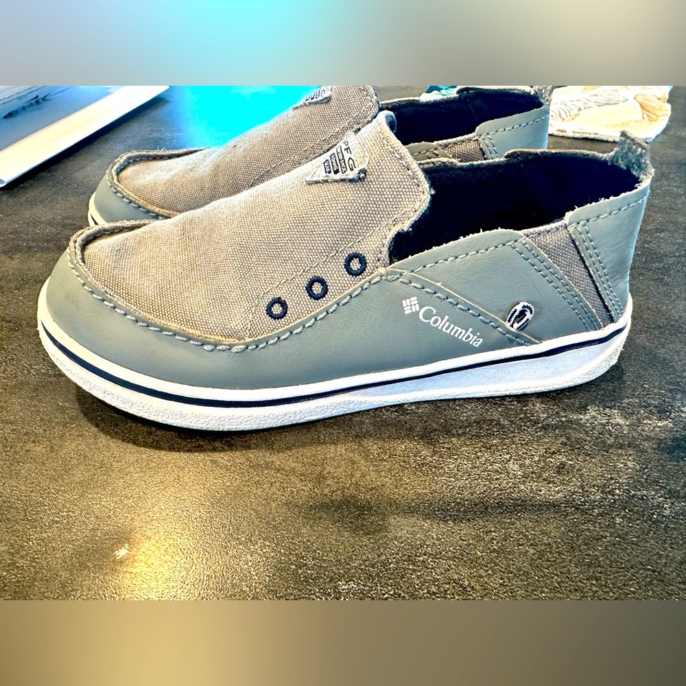 Columbia boys slip on shoes